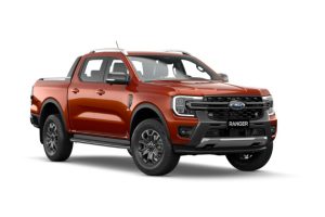 Ford Ranger thế hệ mới Wildtrak 2.0L màu đỏ