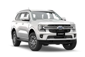 Nội thất Ford Everest 2.0L ST5 6AT 2WD Ambiente màu trắng